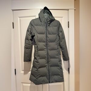 Patagonia down coat, size small
